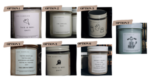 HALLOWEEN CANDLES - Limited Edition Labeling