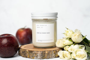 Dark & Stormy Rose - "The Mrs. D Candle"
